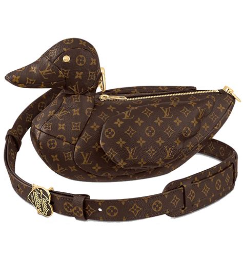 louis vuitton duck bag|monogram duck bag gold.